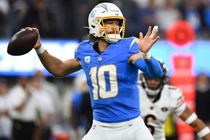 Chargers quarterback Justin Herbert